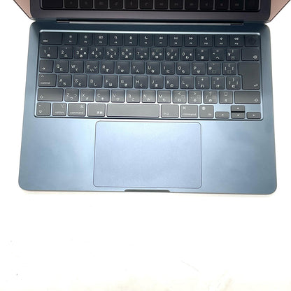【全額返金保証】【最速発送】Apple MacBook Air Air 13.6インチ 2022 Apple M2 8GB 256GB ミッドナイト 88.4% 美品 動作確認済