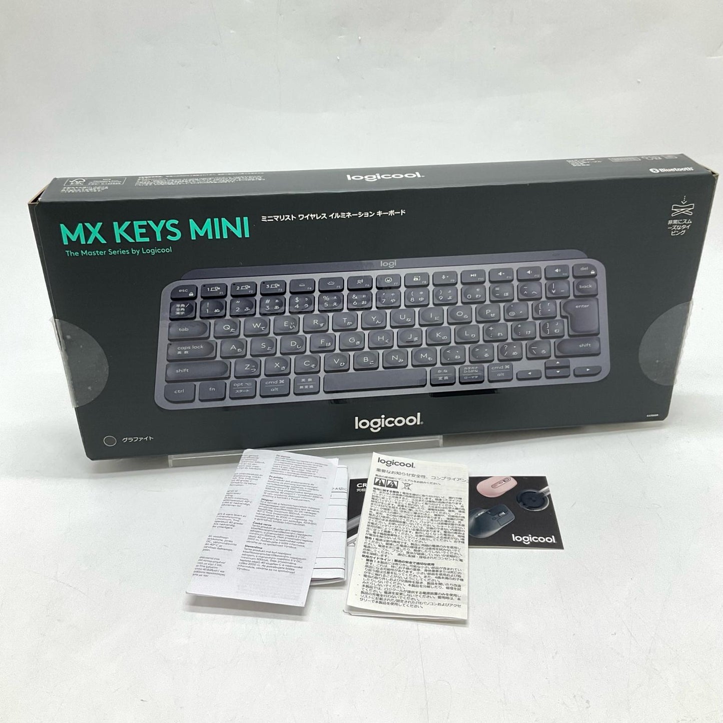 【全額返金保証】【最速発送】Logicool ワイヤレス MX KEYS MINI KX700GR 動作確認済