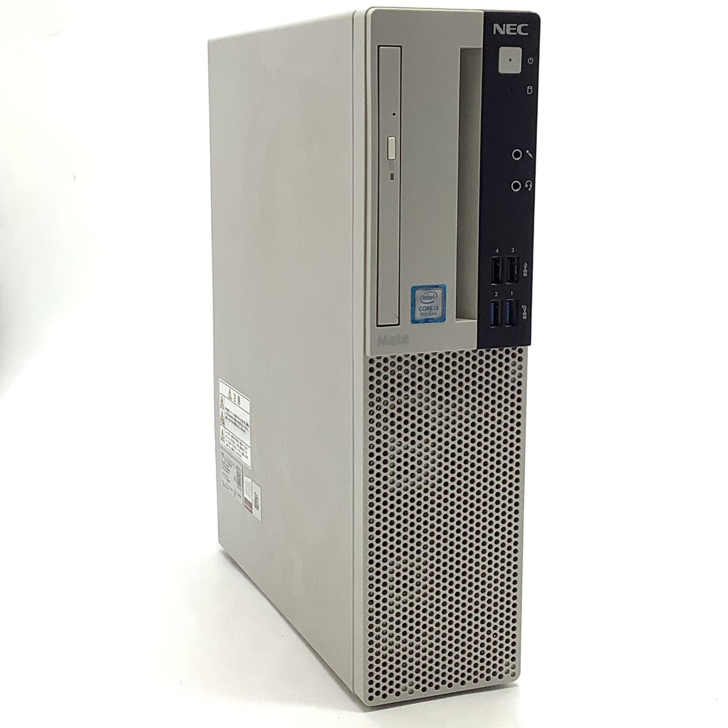 【全額返金保証】【最速発送】NEC PC-MRL36LZGAAS6 i3-9100 4GB SSD 256GB 美品 動作確認済