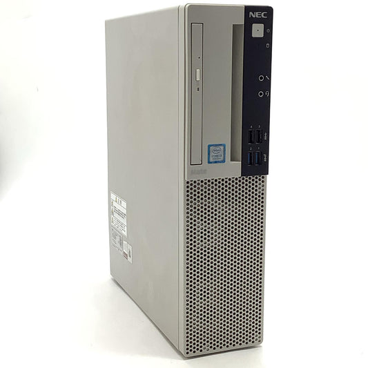 【全額返金保証】【最速発送】NEC PC-MRL36LZGAAS6 i3-9100 4GB SSD 256GB 美品 動作確認済