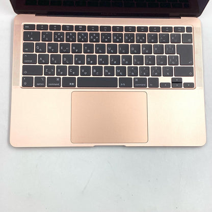 【全額返金保証】【最速発送】Apple MacBook Air 13.3インチ 2020 1.1GHz クアッドコアIntel Core i5 8GB 512GB ゴールド 美品 動作確認済