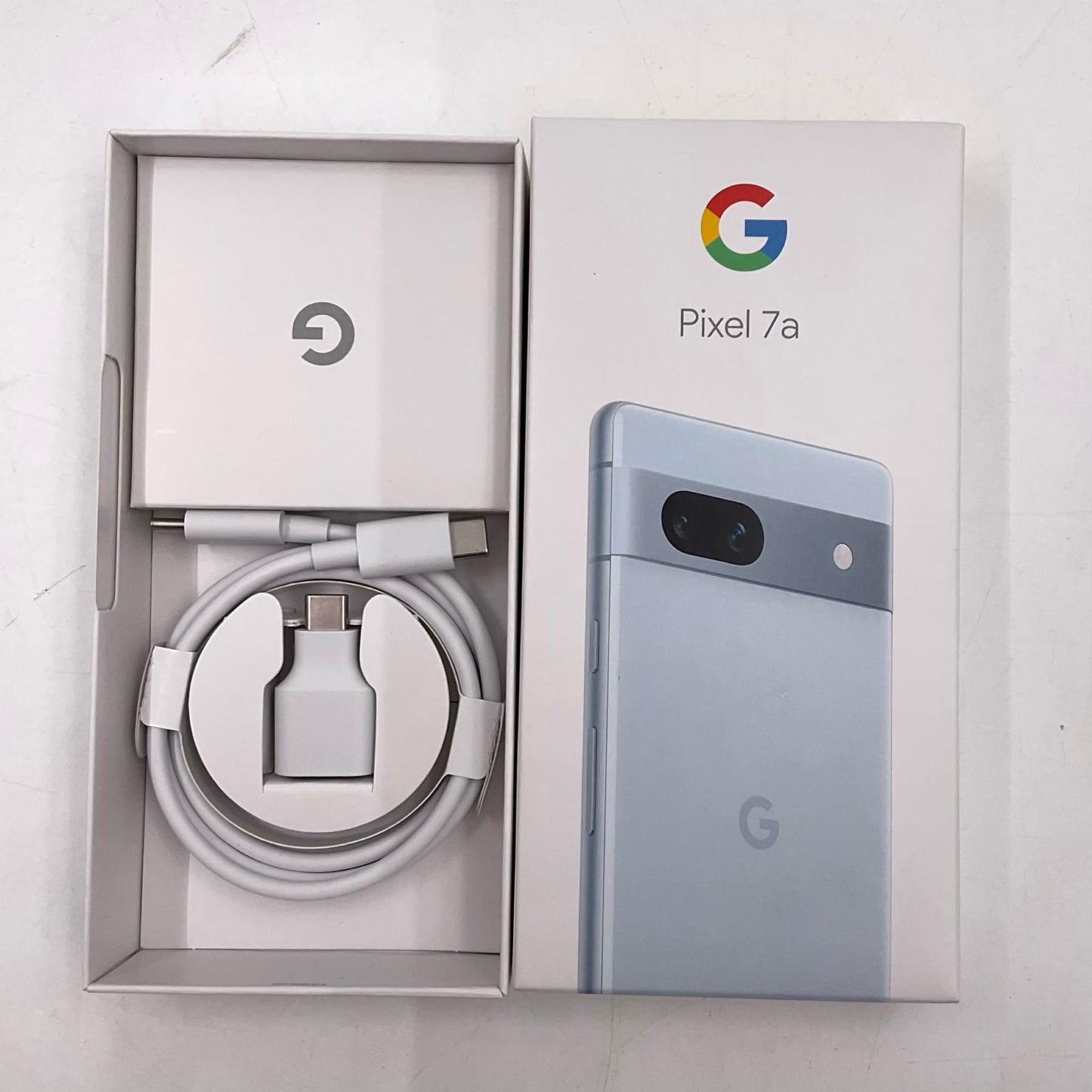 【最速発送】Google Pixel 7a 128GB Sea SIMフリー G82U8 白ロム【難有】