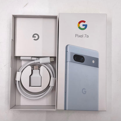 【最速発送】Google Pixel 7a 128GB Sea SIMフリー G82U8 白ロム【難有】