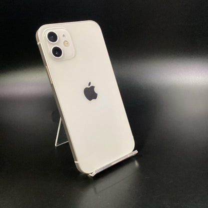 【最速発送】Apple iPhone iPhone 12 64GB ホワイト docomo SIMフリー 白ロム【難有】 91%