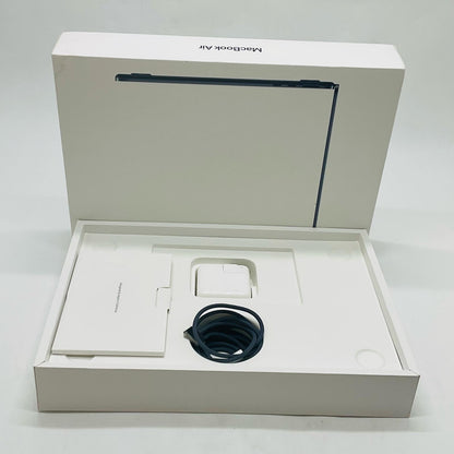 【全額返金保証】【最速発送】Apple MacBook Air 13インチ 2022 Apple M2 8GB 256GB ミッドナイト 99% 美品 動作確認済