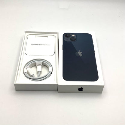【全額返金保証】【最速発送】Apple iPhone iPhone 13 128GB ミッドナイト Softbank 動作確認済 87%