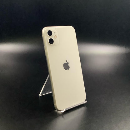 【全額返金保証】【最速発送】Apple iPhone iPhone 11 128GB ホワイト au 白ロム 動作確認済 73%
