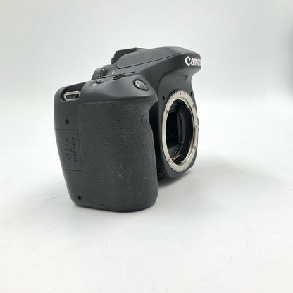 【全額返金保証】【最速発送】Canon デジタル一眼 EOS 80D ブラック 美品 動作確認済