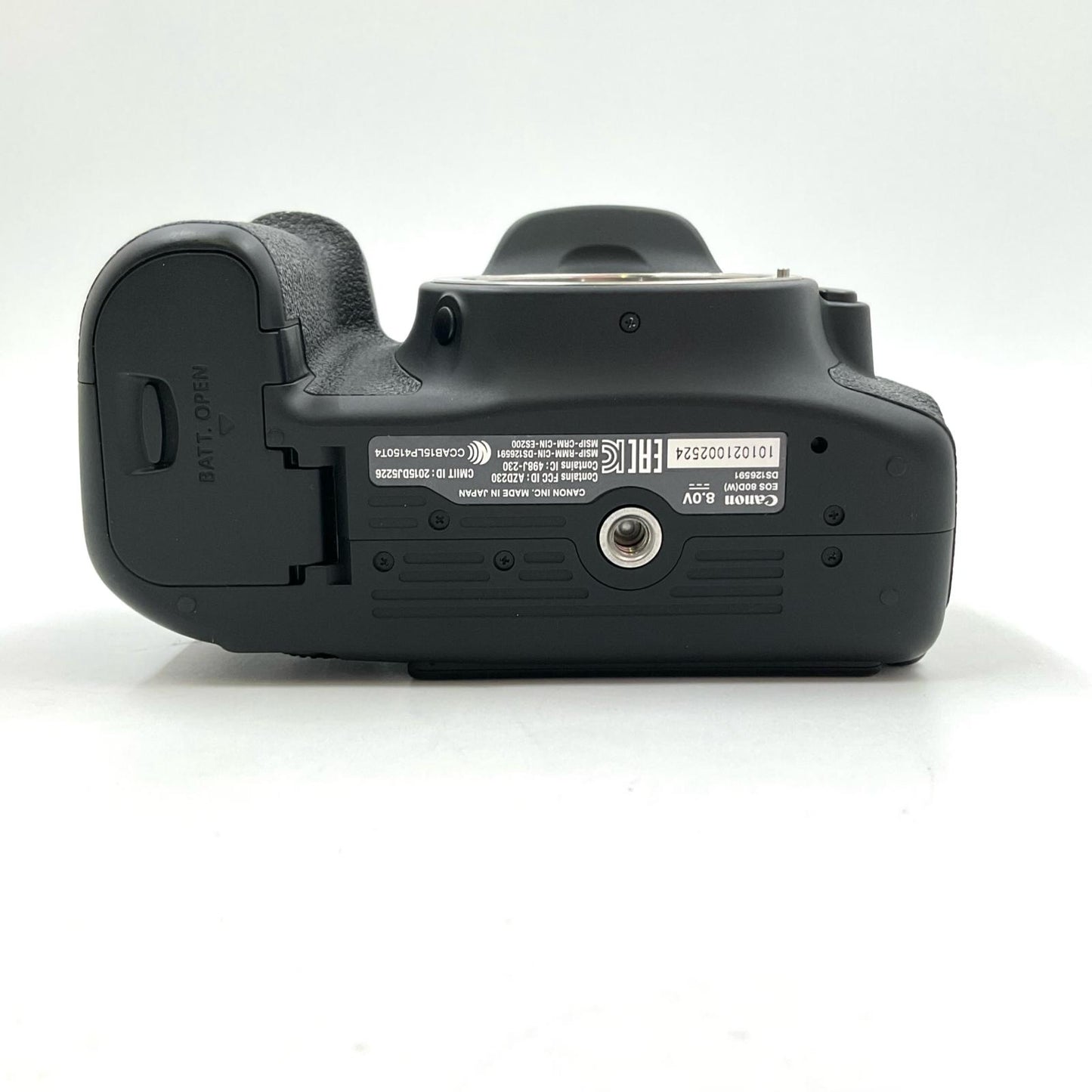 【全額返金保証】【最速発送】Canon デジタル一眼 EOS 80D ブラック 美品 動作確認済