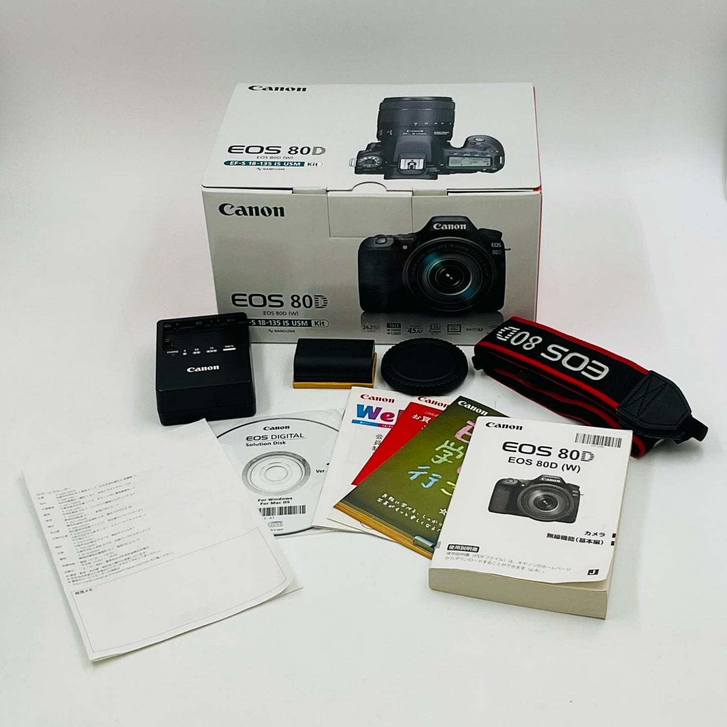 【全額返金保証】【最速発送】Canon デジタル一眼 EOS 80D ブラック 美品 動作確認済