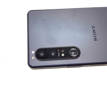 【全額返金保証】【最速発送】Sony Xperia 1 III 256GB Frosted Purple docomo SO-51B 白ロム 動作確認済