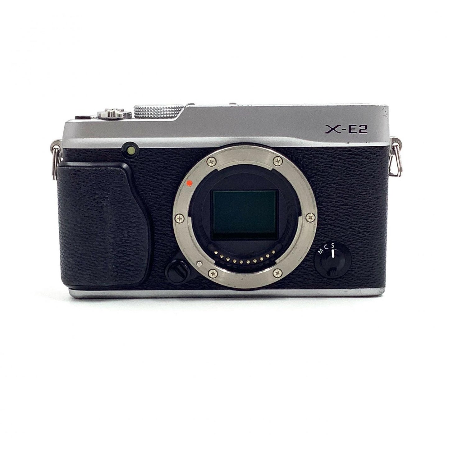 【全額返金保証】【最速発送】FUJIFILM デジタル一眼 FUJIFILM X-E2 シルバー 動作確認済