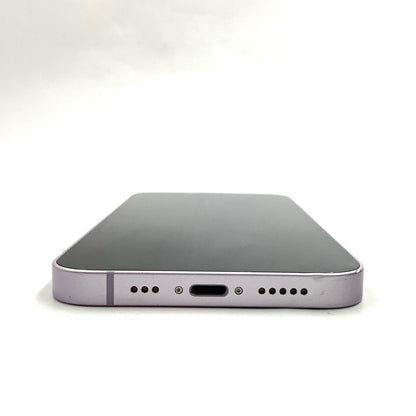 【全額返金保証】【最速発送】Apple iPhone iPhone 14 128GB パープル Softbank SIMフリー 白ロム 動作確認済 83%