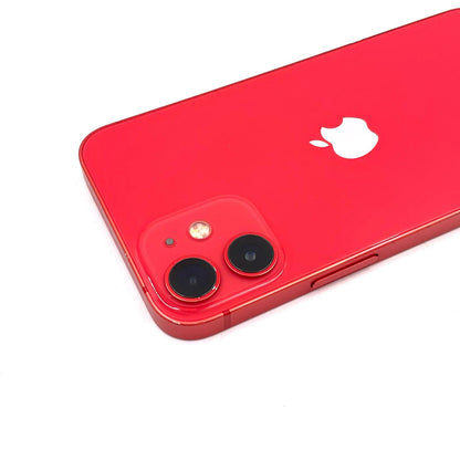 【最速発送】Apple iPhone iPhone 12 mini 128GB レッド au SIMフリー 白ロム【難有】 76%