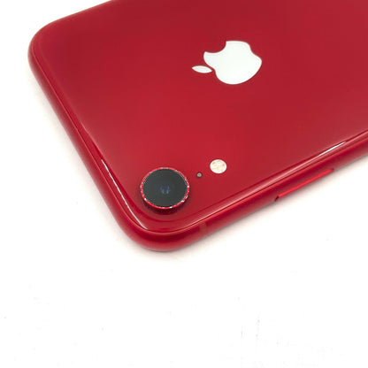 【全額返金保証】【最速発送】Apple iPhone iPhone XR 128GB (PRODUCT)RED SIMフリー 白ロム 動作確認済 80%