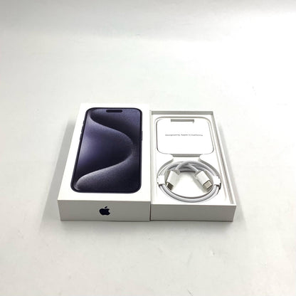 【全額返金保証】【最速発送】Apple iPhone iPhone 15 Pro 256GB ブラックチタニウム Softbank SIMフリー 動作確認済 88%