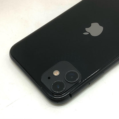 【最速発送】Apple iPhone iPhone 11 128GB ブラック Softbank SIMフリー 白ロム【難有】 76%