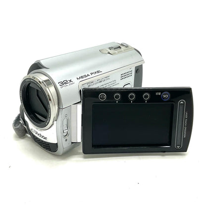 【最速発送】Victor JVC Victor JVC Everio GZ-MG330 シルバー【難有】