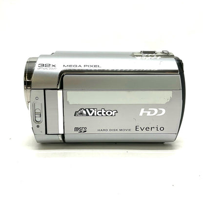 【最速発送】Victor JVC Victor JVC Everio GZ-MG330 シルバー【難有】
