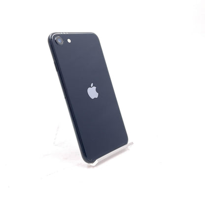 【全額返金保証】【最速発送】Apple iPhone iPhone SE（第3世代） 64GB ミッドナイト au 白ロム 美品 動作確認済 83%