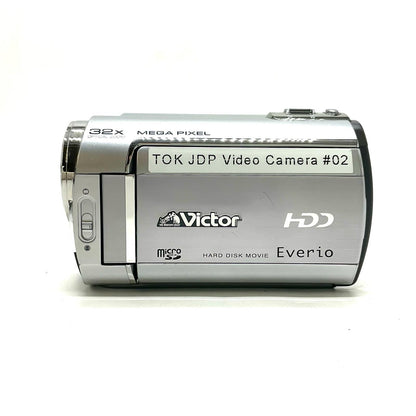 【全額返金保証】【最速発送】Victor JVC Victor JVC Everio GZ-MG330 シルバー 美品 動作確認済