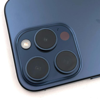【全額返金保証】【最速発送】Apple iPhone iPhone 15 Pro 128GB ブルーチタニウム SIMフリー 白ロム 美品 動作確認済 91%