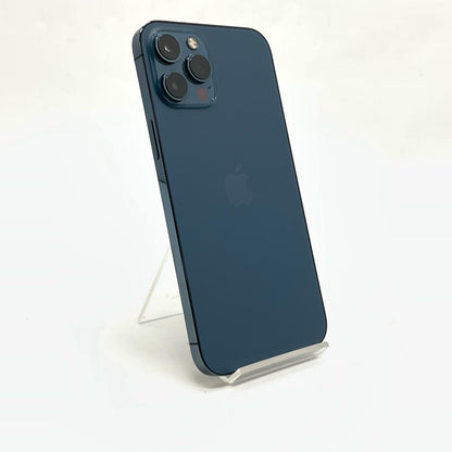 【全額返金保証】【最速発送】Apple iPhone iPhone 12 Pro Max 256GB パシフィックブルー docomo 白ロム 動作確認済 100%