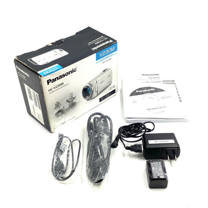 【全額返金保証】【最速発送】Panasonic HC-V230M-K [ブラック] 美品 動作確認済