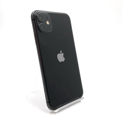 【最速発送】Apple iPhone iPhone 11 128GB ブラック au 白ロム【難有】 75%