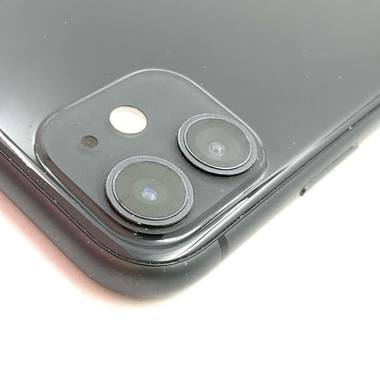 【最速発送】Apple iPhone iPhone 11 128GB ブラック au 白ロム【難有】 75%