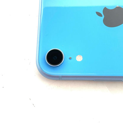 【全額返金保証】【最速発送】Apple iPhone iPhone XR 128GB ブルー Softbank 白ロム 動作確認済 76%