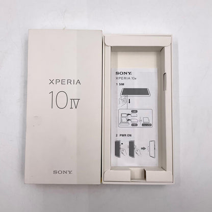 【全額返金保証】【最速発送】Sony Xperia 10 IV 128GB グリーン SIMフリー XQ-CC72 白ロム 美品 動作確認済