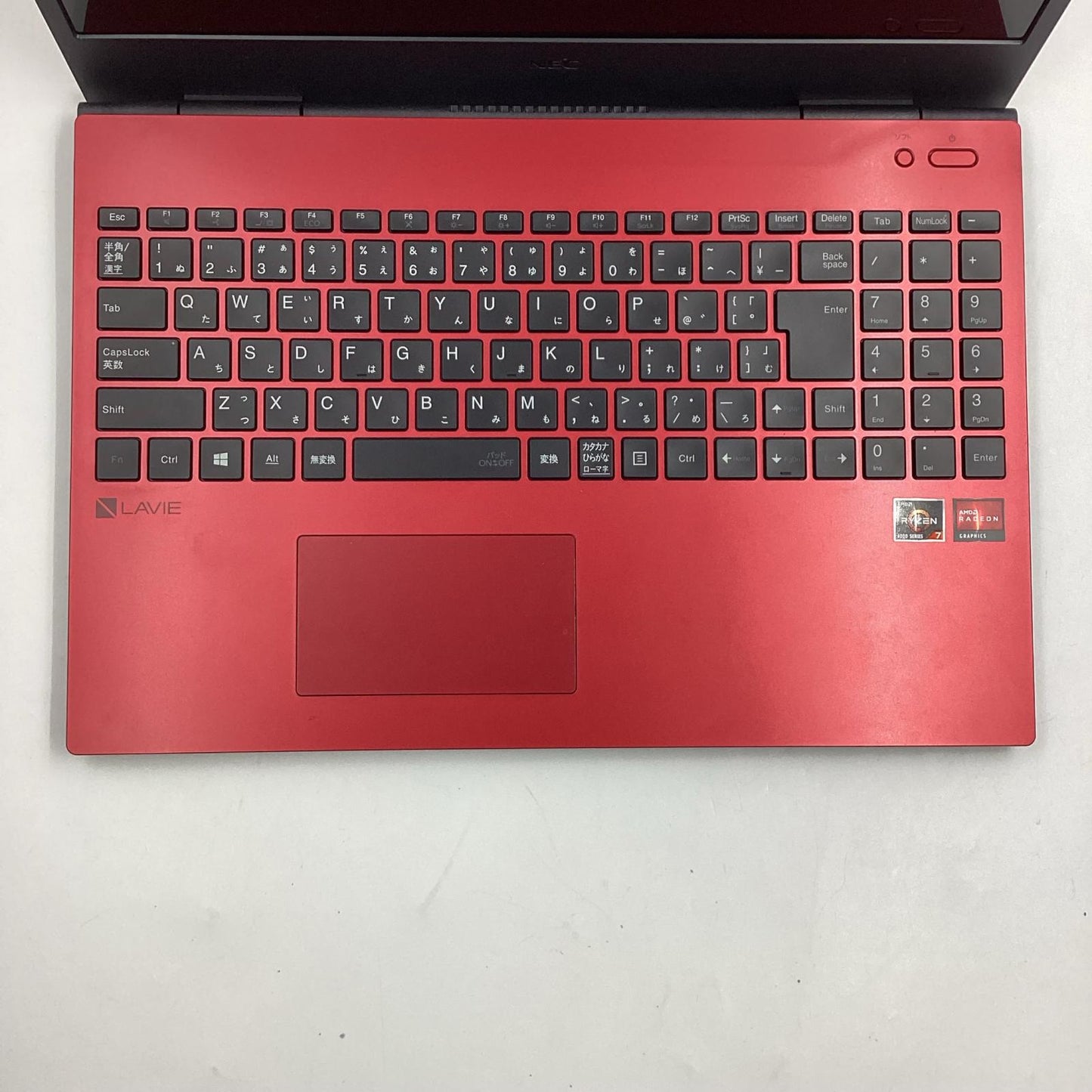 【全額返金保証】【最速発送】NEC LAVIE PC-N1565AAR Ryzen 7 4700U 2.00GHz 8GB M.2 SSD 256GB 87.7% 美品 動作確認済