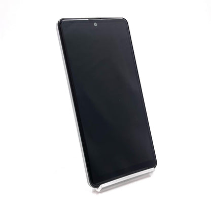【全額返金保証】【最速発送】SHARP AQUOS sense4 basic 64GB シルバー Softbank A003SH 白ロム 動作確認済