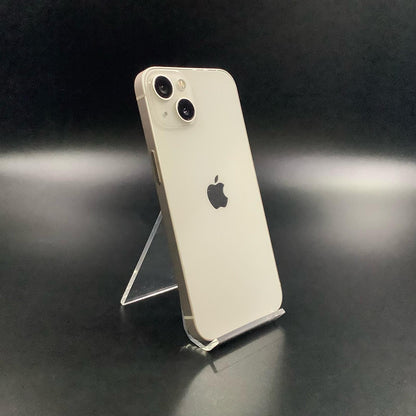 【全額返金保証】【最速発送】Apple iPhone iPhone 13 128GB スターライト au 白ロム 動作確認済 76%
