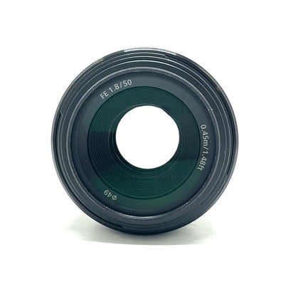 【全額返金保証】【最速発送】Sony FE 50mm F1.8 SEL50F18F 美品 動作確認済