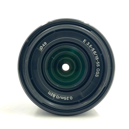 【全額返金保証】【最速発送】Sony E18-55mm F3.5-5.6 OSS SEL1855 動作確認済