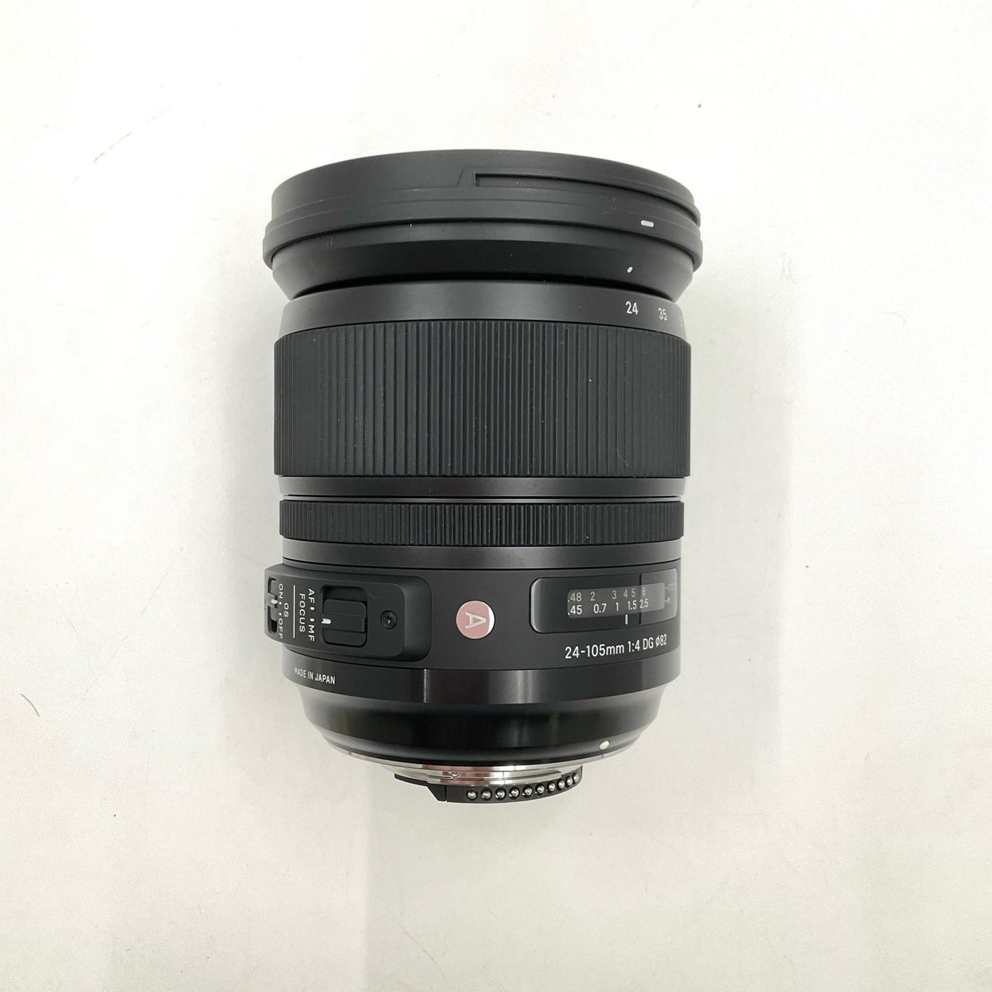 【全額返金保証】【最速発送】SIGMA 24-105mm F4 DG OS HSM [ニコン用] 美品 動作確認済