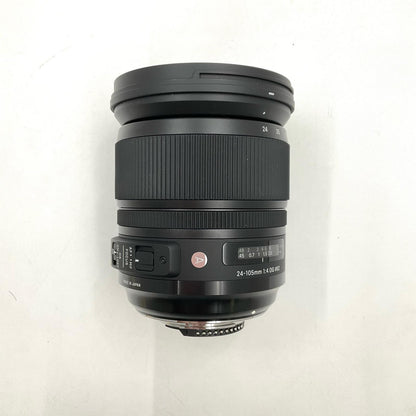 【全額返金保証】【最速発送】SIGMA 24-105mm F4 DG OS HSM [ニコン用] 美品 動作確認済