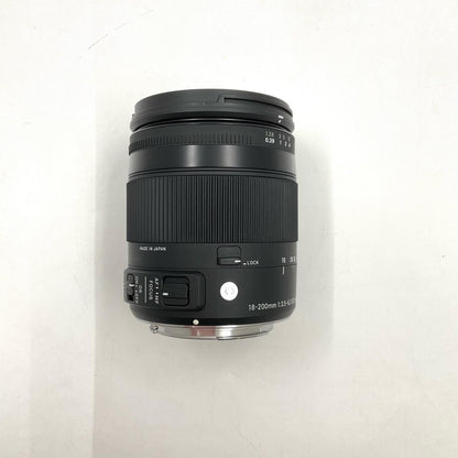 【全額返金保証】【最速発送】SIGMA 18-200mm F3.5-6.3 DC MACRO OS HSM [キヤノン用] 美品 動作確認済
