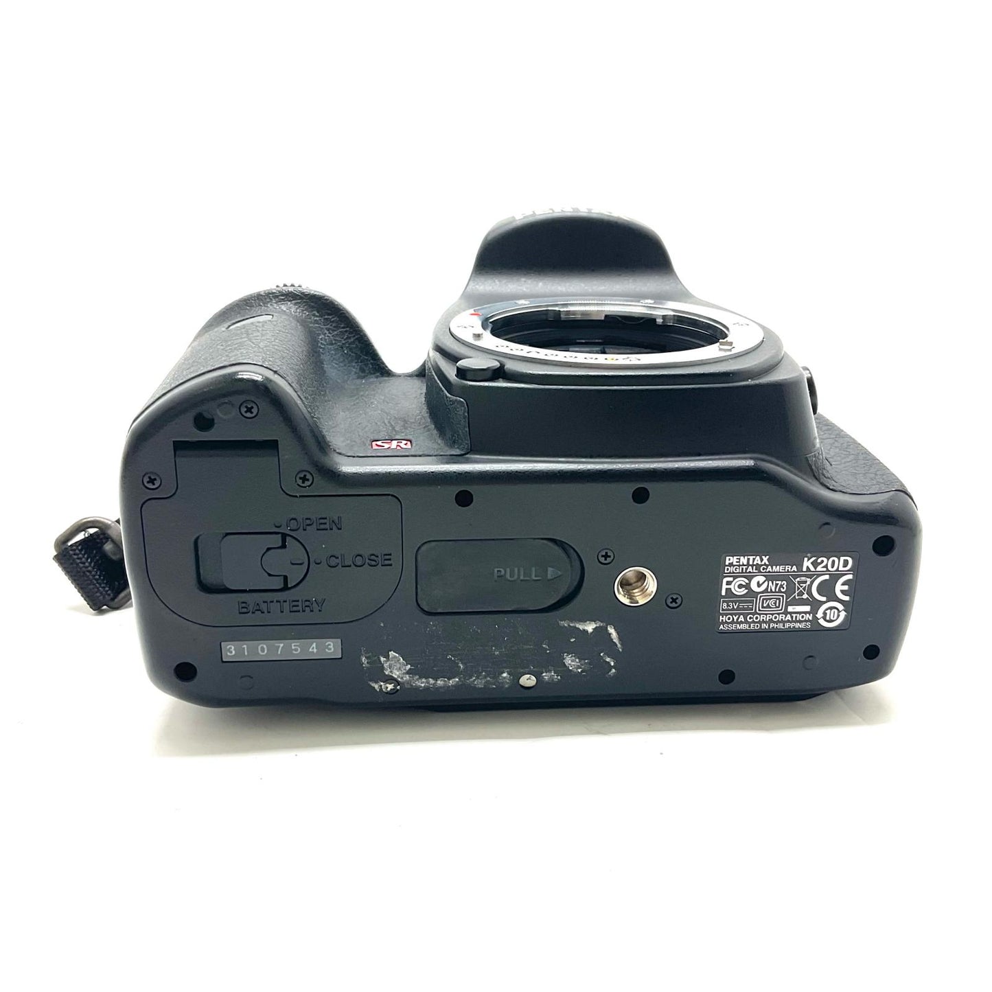 【全額返金保証】【最速発送】PENTAX デジタル一眼 K20D ボディ ブラック 動作確認済