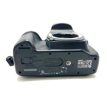 【全額返金保証】【最速発送】PENTAX デジタル一眼 K20D ボディ ブラック 動作確認済