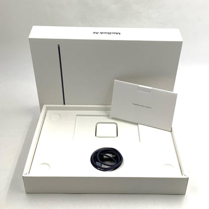 【全額返金保証】【最速発送】Apple MacBook Air 13.6インチ 2022 Apple M2 16GB 512GB ミッドナイト 100% 美品 動作確認済