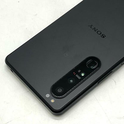 【最速発送】Sony Xperia 1 III 256GB フロストブラック au SOG03 白ロム【難有】
