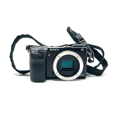 【全額返金保証】【最速発送】Sony デジタル一眼 α NEX-7 ボディ ブラック 動作確認済