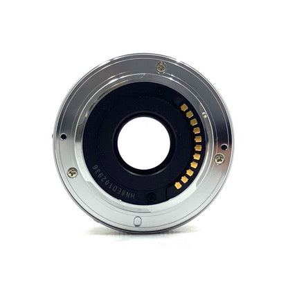 【全額返金保証】【最速発送】Panasonic LEICA DG SUMMILUX 15mm/F1.7 ASPH. H-X015-S [シルバー] 美品 動作確認済
