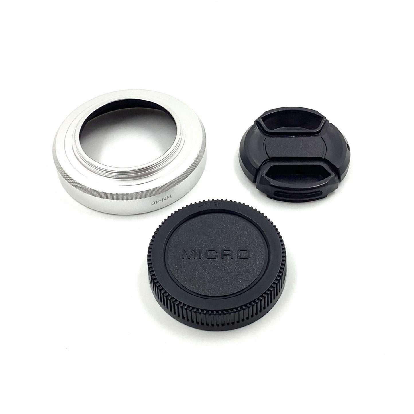 【全額返金保証】【最速発送】Panasonic LEICA DG SUMMILUX 15mm/F1.7 ASPH. H-X015-S [シルバー] 美品 動作確認済