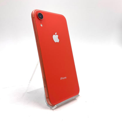 【最速発送】Apple iPhone iPhone XR 64GB コーラル Softbank SIMフリー 白ロム【難有】 80%
