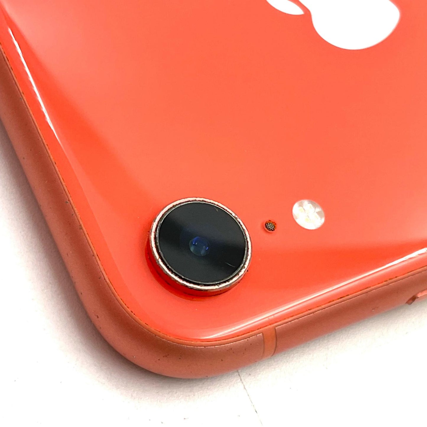 【最速発送】Apple iPhone iPhone XR 64GB コーラル Softbank SIMフリー 白ロム【難有】 80%