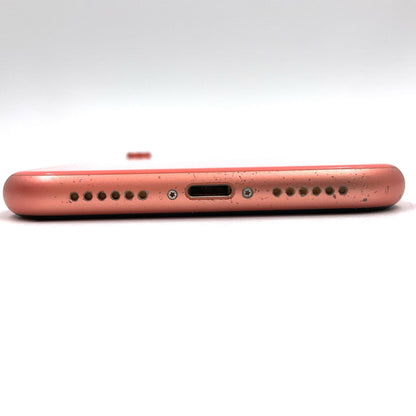 【最速発送】Apple iPhone iPhone XR 64GB コーラル Softbank SIMフリー 白ロム【難有】 80%